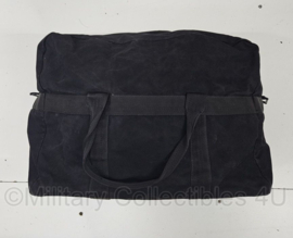 Universele zware kwaliteit canvas draagtas voor uitrusting zwart - 58 x 32 x 40 cm - gebruikt - origineel