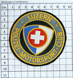 Luzern Polizei Motorsport club - diameter 9 cm - origineel