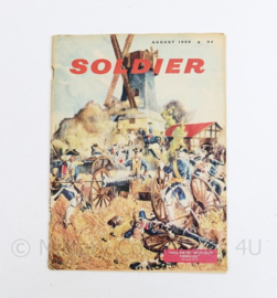 The British Army Magazine Soldier August 1959 - 30 x 22 cm - origineel