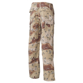 US Army BDU trouser desert golfoorlog (gewone stof, niet rip stop)- Small tm. XXL - nieuw gemaakt