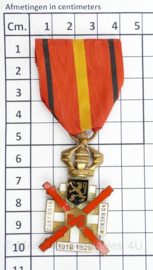 Garde du Rhin medaille Medaille Custodia AD Rhenum 1918-1929 medaille van de Rijnbezetting - 10 x 4 cm - origineel