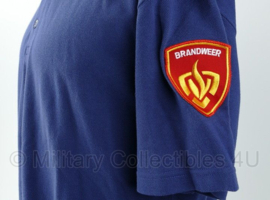 Nederlandse Brandweer IFV poloshirt Brandweer Heren met emblemen korte mouw - maat Large - licht gedragen  - origineel