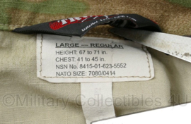 US Army BDU uniform jas Multicam - fabrikant Tru Spec - maat Large-Regular - licht gedragen - origineel