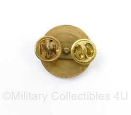 WO2 US Army manschappen Collar Disc Chemical Corps ENKEL - diameter 25 mm - origineel