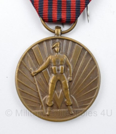 Belgische medaille Médaille du Volontaire 1940-1945  - 9 x 4 cm -  origineel