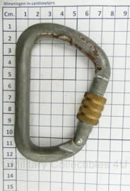 Kong Bonaiti Italy karabijnhaak met schroefbeveiliging No. 43 - gebruikt - origineel