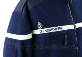 Franse Gendarmerie fleece jack - maat 54C - gedragen - origineel