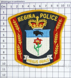 Canadees embleem Regina Police - 10 x 10 cm -  origineel