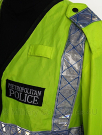 Politie reflecterend jack geel reflecterend - Metropolitan POLICE  - origineel