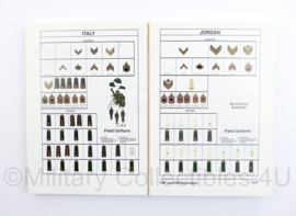 Defensie SFOR Bosnia country handbook 1997 - 18 x 13 x 2,5 cm - origineel