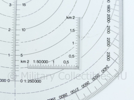 Nederlands leger gradenboog  groot - 17x22 cm - origineel