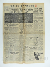 Daily Express krant - 27 June 1945 - origineel
