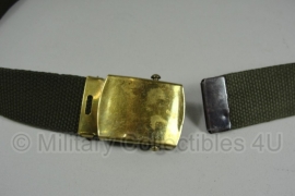 US officer belt - Solid brass Buckle - Made in the USA - origineel