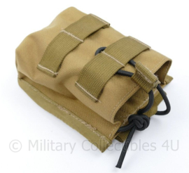 Defensie Profile equipment Molle Single mag pouch coyote. M4 M16 Diemaco - 10,5 x 4,5 x 14 cm - nieuwstaat -  origineel
