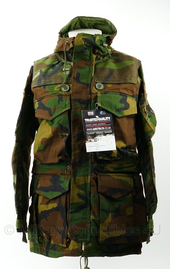 Zeldzame Arktis B226 NL Marine Sniper Smock woodland Korps Mariniers  - maat Small - nieuw - origineel