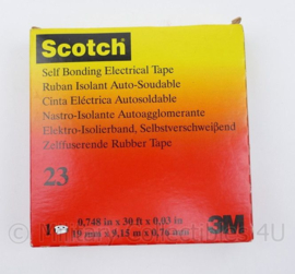 Zelffuserende rubber tape 3M Scotch 23 - 9mm x 9.15meter - nieuw in doosje