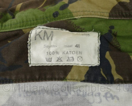 KMARNS Korps Mariniers Woodland DPM camo uniform 1988 met straatnaam - maat 41 - gedragen - origineel