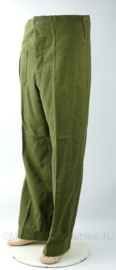 WO2 Canadees model Battledress trouser - maat 84 x 75 - nieuw - origineel naoorlogs 1953