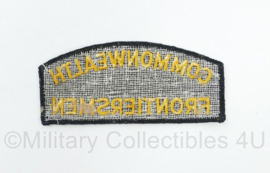 British Army shoulder title ENKEL Commonwealth Frontiersmen - 10 x 4,5 cm - origineel