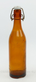 WO2 Duitse 1937 bierfles Dortmunder Ritter Bier fles 0,5 l gemaakt in 1937 beugelfles - beschadigde bodem - origineel