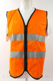 MOV CON Movement Control veiligheids hesje met rits en NSN nummer - maat Large - origineel