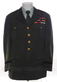 US Army Class A jacket 5th army 1957 - met veel medailles!- maat Medium - origineel