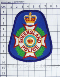 Australische Queensland Police patch origineel - 9,5 x 8 cm - origineel