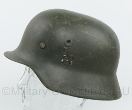 WO2 Duits model helm (net naoorlogs BGS) - maat 64 - origineel naoorlogs