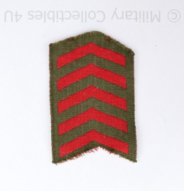 WO2 Britse of Canadese Service stripes WW2 British or Canadian  - 6,5 x 4 cm - origineel