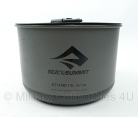 Defensie en Korps Mariniers SeatoSummit Alpha pot 1,9 Liter - 16 x 10,5 cm - gebruikt - origineel