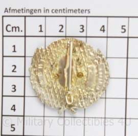 Franse 1e REC UNTAC speldje - diameter 4 cm - origineel