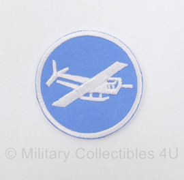 WO2 US overseas cap badge Officer Glider Infantry - diameter 5 cm