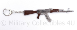 Russische AK47 Machinepistool metalen sleutelhanger