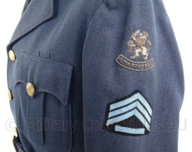 KLu Koninklijke Luchtmacht DT uniform jas - rang "sergeant der 1ste klasse" - jaren 60 - maat 48 - origineel