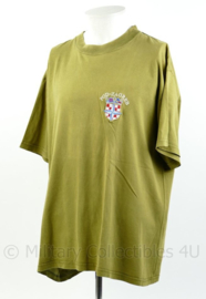 Defensie T-shirt POD-Zagreb Kroatisch - maat XL - origineel