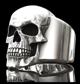 Doodskop Ring totenkopf ring  - size 8 of 9