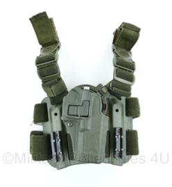 Blackhawk tactical dropleg holster platform - met quick disconnect kit en serpa  CQC holster  origineel