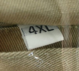 KLU Luchtmacht piloten overall Vliegercombi khaki - zeldzame maat 4XL - nieuw in verpakking - origineel