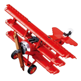 Sluban WO1 Red Baron Fokker DR-1S vliegtuig bouwset - 281 bouwstenen - nieuw in verpakking - origineel