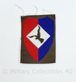 Defensie DT arm embleem tot 2000 11 Luchtmobiele brigade - ongevouwen - 7 x 5 cm - origineel