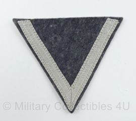 WO2 Duitse Luftwaffe Gefreiter chevron graublau - 9 x 8 cm - origineel