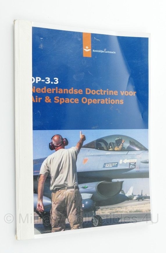 Klu Luchtmacht DP-3.3 Nederlandse Doctrine voor Air en Space Operations - 21 x 14,5  cm - origineel