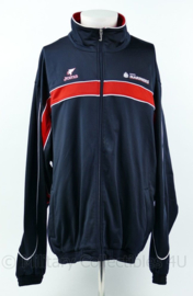 Korps Mariniers Joma trainingsjack blauw rood - maat XXLarge - zeer goede staat - zeldzaam - origineel