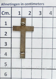 MVO geestelijke kruis - 4 x 2 cm - origineel