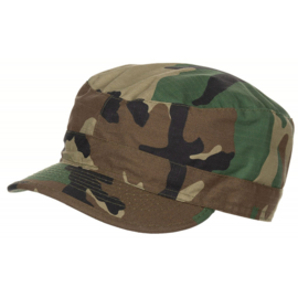 US en korps mariniers BDU field cap Woodland Forest camo  (nieuw gemaakt)