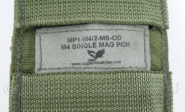 Defensie Korps Mariniers en US Army Eagle Industries MOLLE M4 single mag pouch - 9 x 4 x 19 cm - origineel