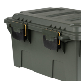 Plastic Munitie/utility box compact - 46,7 x 30,8 x 21 - Groen of Dark Earth