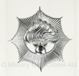 Rijkspolitie pet embleem metaal - 5,5 x 5,5 cm - origineel