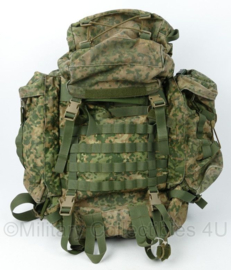 Defensie rugzak 60 Liter NFP Multitone met 2 zijtassen van ieder  10 liter - 2023 model - licht gebruikt - origineel