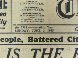 The People krant - June 3 1945- origineel